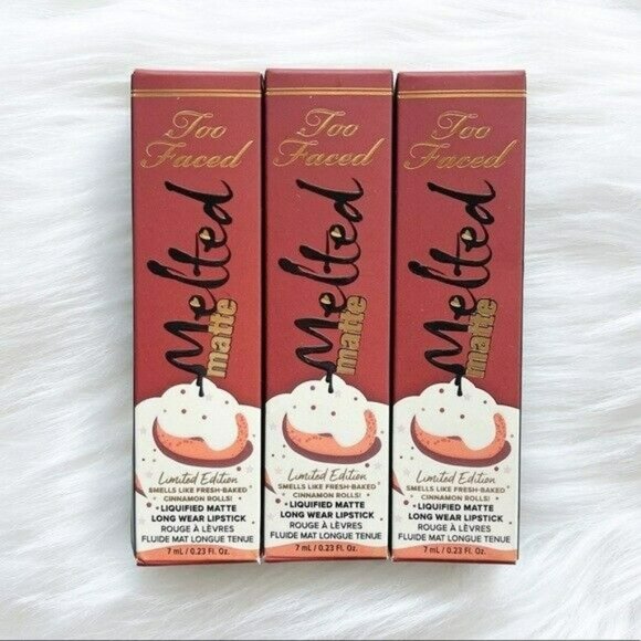 Too Faced Other - Brand New Authentic Too Faced Melted Matte Cinnamon Bun NWOB